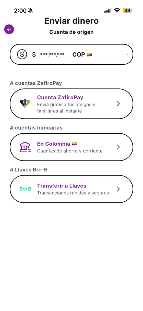 Enviar Dinero
